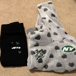 NY Jets Kids Matching Set - Gray and Black